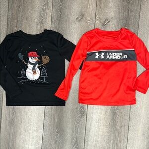 Under Armour 3T Toddler Long Sleeve Shirts